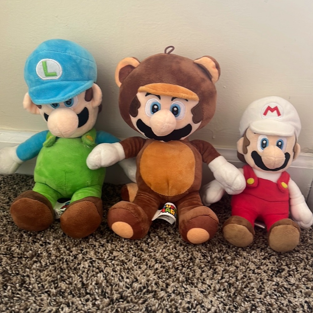 Nintendo, Super Mario Plush Bundle